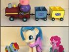   peppa pig   my little pony