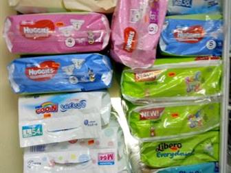     (4) 7-14,  64,  699,      (5) 11-25 48,  699,   Huggies Ultra Comfort (3)5-9,  94,  1399,     