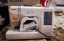   Janome dc 3600 