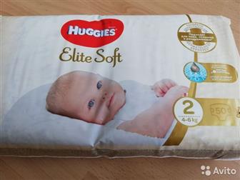  Huggies Elit Soft, 4-6, 50:   