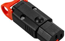 C13 Lock IEC320 -     