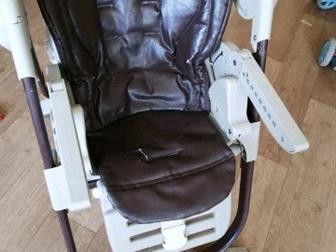 Стул для кормления Chicco,   0 ,  3и положения наклона спинки, регулируется по высоте, тканевый вкладыш, подножка, столик регулируется, дуга для игрушек, корзинка, в Краснодаре