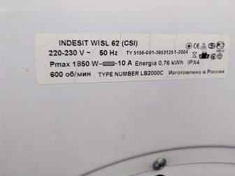  /   INDESIT WISL 62   , ep-a,  aa, aKoa,  , eoe o  !  