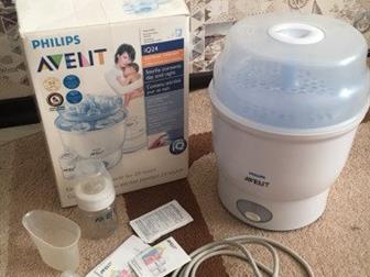 Стерилизатор Philips Avent, Усовершенствованные технологии обеспечивают стерильность 24 часа• Электронный паровой стерилизатор Philips AVENT работает быстро и без в Липецке