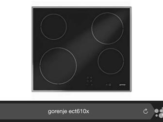     Gorenje ECT610X Black    