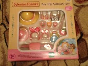  2  sylvanian familis accessory set  sylvanian families day trip accessory set:   