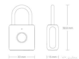       :: Xiaomi: Smart Fingerprint Lock Padlock: YD-K1  : 365   