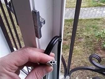 Уплотнительная резинка для окон пвх (рама, створка),  В наличии только черный цвет в Нефтекамске