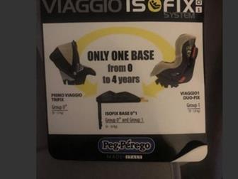 ���� ISOfix   ������� ���������� Peg-Perego Viaggio Duo-Fix � ����������� �������� �������� ��� ����� �� 1 ���� �� 4 ��� ������ 1 (��� �� 9-18 ��, ),  � ���������� � �������������