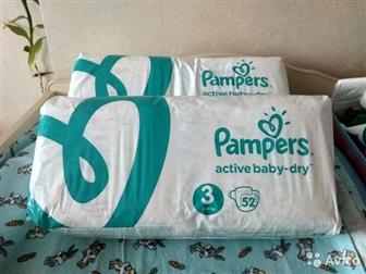  Pampers active baby-dry 3     6-10 ,      52 ,   , ,     ,     