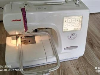    Janome Memory Craft 350E,      ,     ,  ,   30  ,    