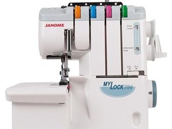   JANOME MYLOCK 784    ,         ,    