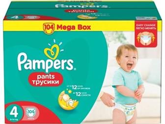   - pampers 4 104 :   